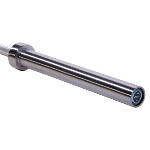 GO900 GRYF OLIMPIJSKI 20KG 2200MM HMS PREMIUM + ZG1500 SILVER ZACISKI LOCK JAW (2 szt)