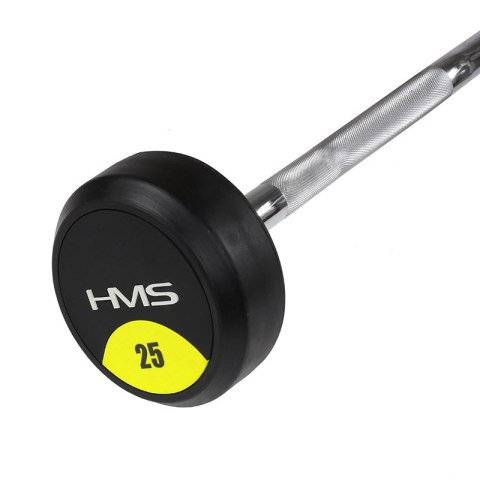 GSL-25 SZTANGA/GRYF STAŁY ŁAMANY GUMOWANY 25 KG HMS GSL-25 SZTANGA/GRYF STAŁY ŁAMANY GUMOWANY 25 KG HMS
