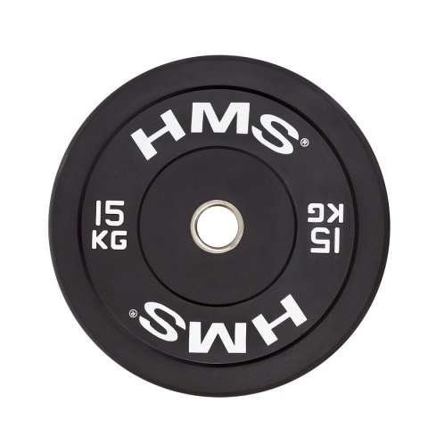BBR15 BLACK TALERZ OLIMPIJSKI BUMPER 15 KG HMS BBR15 BLACK TALERZ OLIMPIJSKI BUMPER 15 KG HMS
