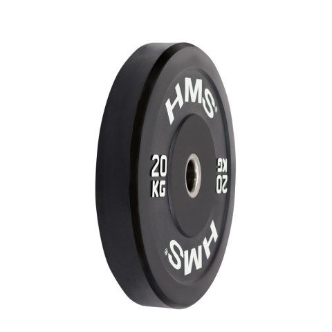 BBR20 BLACK TALERZ OLIMPIJSKI BUMPER 20 KG HMS BBR20 BLACK TALERZ OLIMPIJSKI BUMPER 20 KG HMS
