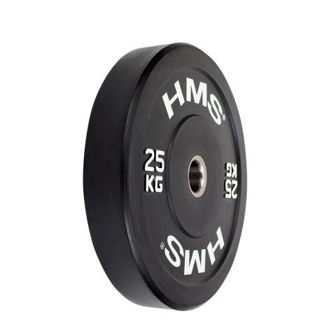 BBR25 BLACK TALERZ OLIMPIJSKI BUMPER 25 KG HMS BBR25 BLACK TALERZ OLIMPIJSKI BUMPER 25 KG HMS