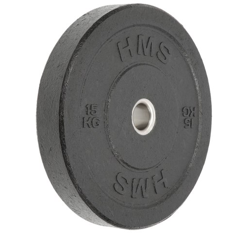 CHTBR15 BLACK TALERZ OLIMPIJSKI BUMPER 15 KG HMS CHTBR15 BLACK TALERZ OLIMPIJSKI BUMPER 15 KG HMS