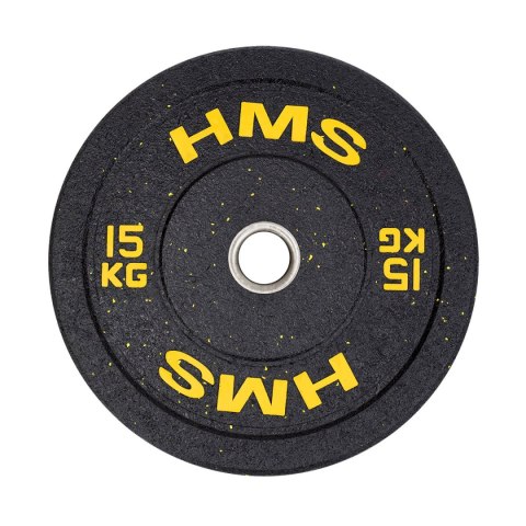 HTBR15 YELLOW TALERZ OLIMPIJSKI BUMPER 15 KG HMS HTBR15 YELLOW TALERZ OLIMPIJSKI BUMPER 15 KG HMS