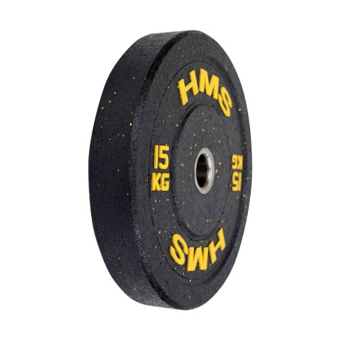 HTBR15 YELLOW TALERZ OLIMPIJSKI BUMPER 15 KG HMS HTBR15 YELLOW TALERZ OLIMPIJSKI BUMPER 15 KG HMS