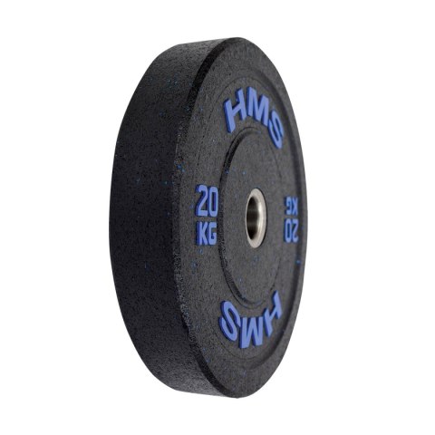 HTBR20 BLUE TALERZ OLIMPIJSKI BUMPER 20 KG HMS HTBR20 BLUE TALERZ OLIMPIJSKI BUMPER 20 KG HMS