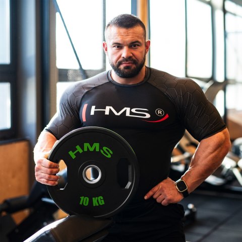 TOG10 2 x 10 KG TALERZ OLIMPIJSKI OGUMOWANY 2 x 10 KG HMS
