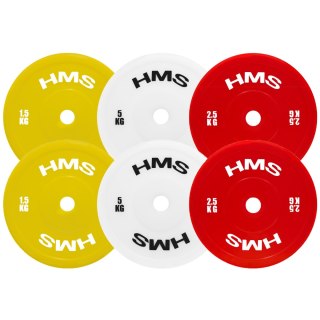 TPP01 (2 x 1.5 KG) YELLOW TALERZ OLIMPIJSKI TECHNICZNY PE 2 x 1.5 KG HMS