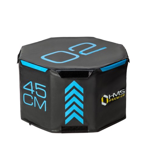 PYOBS01 SKRZYNIE PLYOMETRYCZNE OCTAGON SOFT ZESTAW HMS PREMIUM