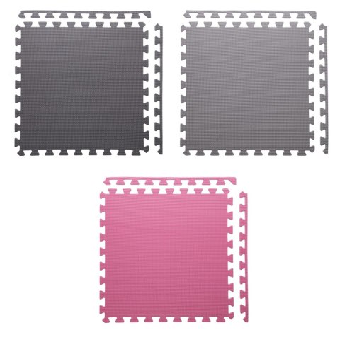 MP10 MATA PUZZLE MULTIPACK PINK-GREY 9 ELEMENTÓW 10MM ONE FITNESS