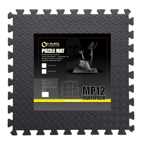 MP12 MATA PUZZLE L.GRAY 9 ELEMENTÓW 12MM HMS PREMIUM