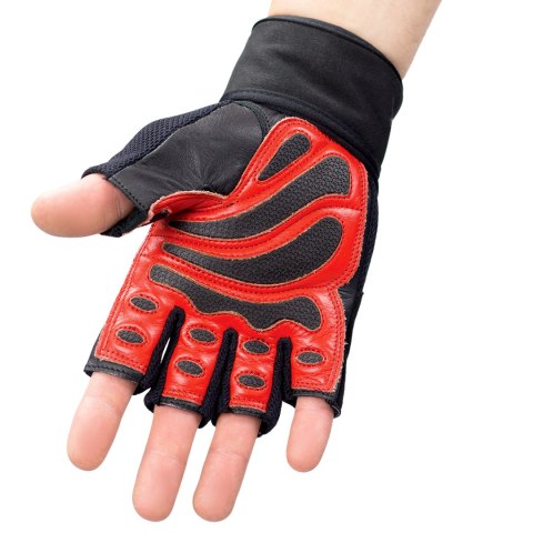 RST01 BLACK/RED ROZM. XL RĘKAWICE NA SIŁOWNIĘ HMS RST01 BLACK/RED ROZM. XL RĘKAWICE NA SIŁOWNIĘ HMS