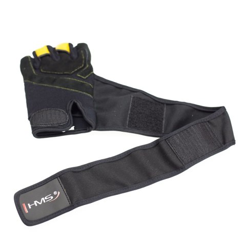 RST01 BLACK/YELLOW ROZM. L RĘKAWICE NA SIŁOWNIĘ HMS RST01 BLACK/YELLOW ROZM. L RĘKAWICE NA SIŁOWNIĘ HMS