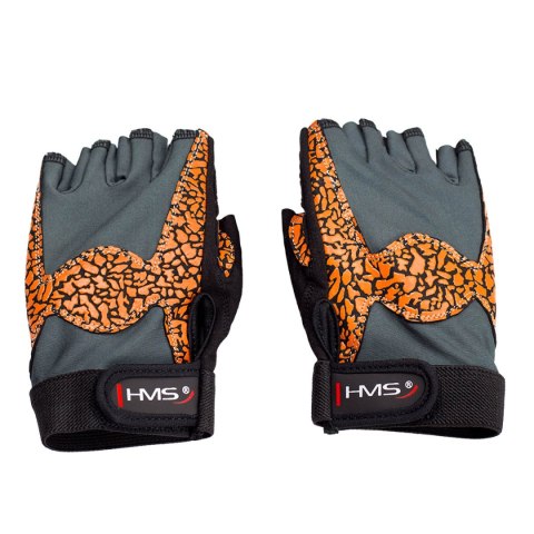 RST03 ORANGE/GRAY ROZM. L RĘKAWICE NA SIŁOWNIĘ HMS RST03 ORANGE/GRAY ROZM. L RĘKAWICE NA SIŁOWNIĘ HMS