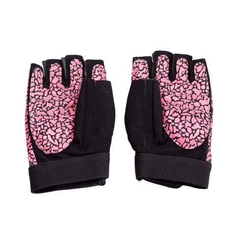 RST03 PINK/GRAY ROZM. M RĘKAWICE NA SIŁOWNIĘ HMS RST03 PINK/GRAY ROZM. M RĘKAWICE NA SIŁOWNIĘ HMS