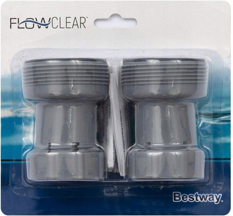 Adapter Złączki Redukcja do Pomp BESTWAY (32-38 mm) - 2 szt. Adapter Złączki Redukcja do Pomp BESTWAY (32-38 mm) - 2 szt.