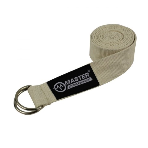 Bawełniany Pasek do Jogi MASTER 183 x 3,8 cm Bawełniany Pasek do Jogi MASTER 183 x 3,8 cm