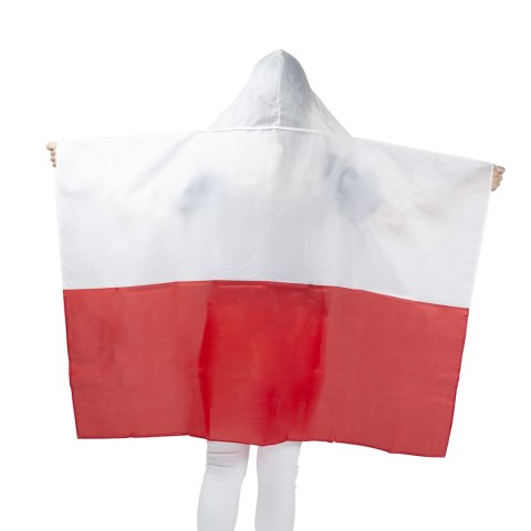 RU151 FLAGA NARZUTA BIAŁO-CZERWONA RU151 FLAGA NARZUTA BIAŁO-CZERWONA