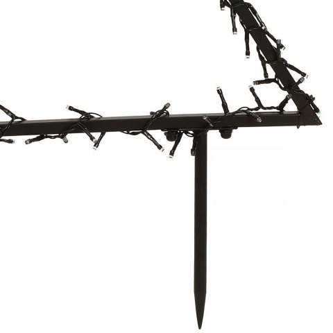 Choinka świecąca zewnętrzna metalowa 175 LED 75 cm Choinka świecąca zewnętrzna metalowa 175 LED 75 cm