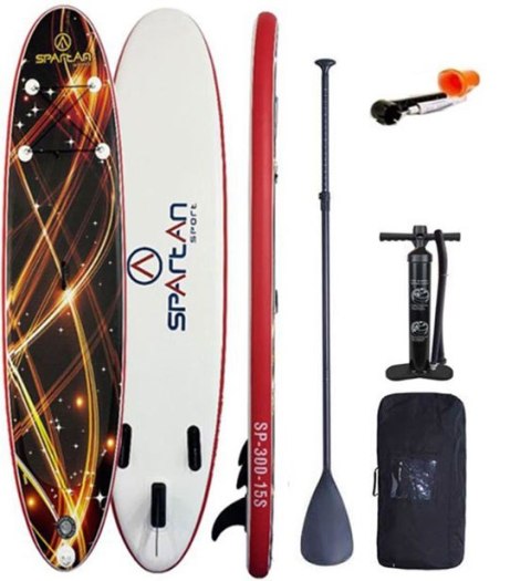 Deska SUP SPARTAN 300 x 76 x 15 cm do 130 kg Deska SUP SPARTAN 300 x 76 x 15 cm do 130 kg