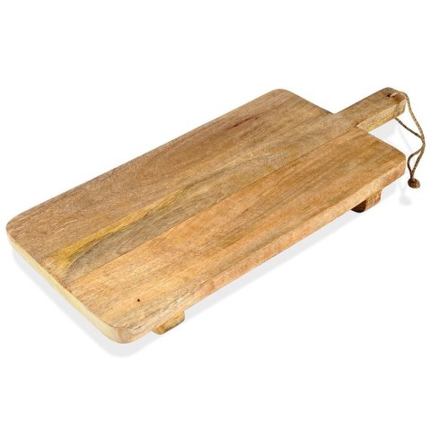 Deska kuchenna drewniana do krojenia serwowania z uchwytem na nóżkach 50,2x21x5 cm Deska kuchenna drewniana do krojenia serwowania z uchwytem na nóżkach 50,2x21x5 cm