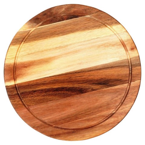 Deska z Drewna Akacjowego do Krojenia Serwowania Serów Wędlin ORION 30 cm Deska z Drewna Akacjowego do Krojenia Serwowania Serów Wędlin ORION 30 cm