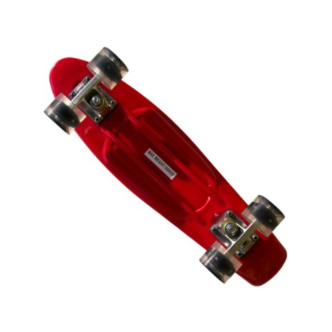 Deskorolka Mini Longboard - czerwona Deskorolka Mini Longboard - czerwona