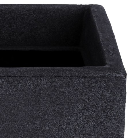 Doniczka donica kwadratowa osłonka na rośliny kwiaty ogrodowa zewnętrzna 20x20x17,5 cm Doniczka donica kwadratowa osłonka na rośliny kwiaty ogrodowa zewnętrzna 20x20x17,5 cm