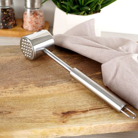 DWUSTORNNY TŁUCZEK DO MIĘSA STALOWY 27 CM LUXY DWUSTORNNY TŁUCZEK DO MIĘSA STALOWY 27 CM LUXY