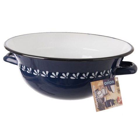 Emaliowana miska misa retro niebieska 26 cm 2,5 l Emaliowana miska misa retro niebieska 26 cm 2,5 l
