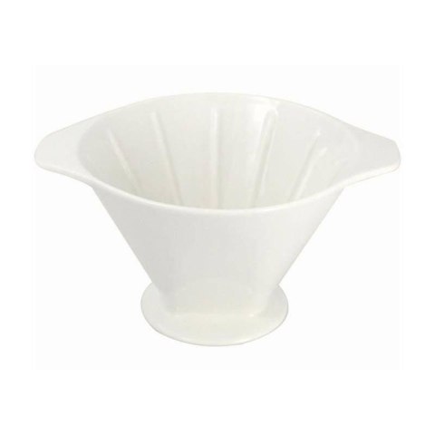 FILTR DO KAWY LEJEK PORCELANOWY BIAŁY DRIPPER FILTR DO KAWY LEJEK PORCELANOWY BIAŁY DRIPPER