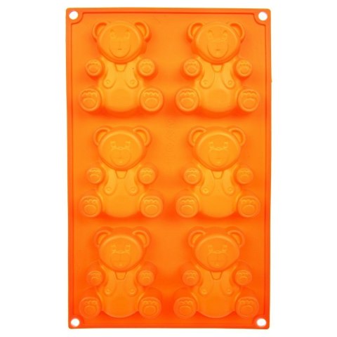 FORMA SILIKONOWA DO PIECZENIA CIASTEK NIEDŹWIADKI FORMA SILIKONOWA DO PIECZENIA CIASTEK NIEDŹWIADKI