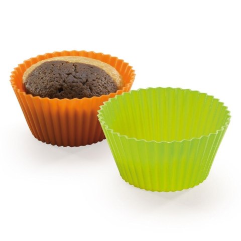 Forma do pieczenia muffinek na muffinki foremki silikonowe 12 szt Forma do pieczenia muffinek na muffinki foremki silikonowe 12 szt