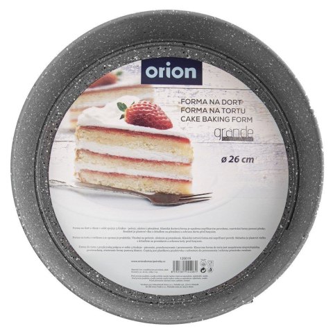 Forma do pieczenia tortownica granitowa z pokrywą i uchwytem GRANDE 26 cm Forma do pieczenia tortownica granitowa z pokrywą i uchwytem GRANDE 26 cm