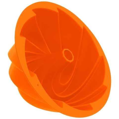 Forma silikonowa do pieczenia babki na babkę babka z kominem foremka kwiat 23,5 cm Forma silikonowa do pieczenia babki na babkę babka z kominem foremka kwiat 23,5 cm