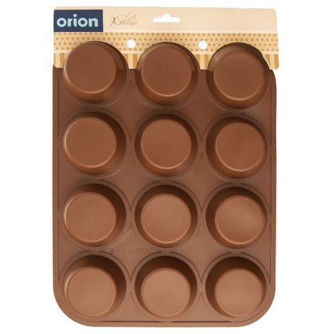 Forma silikonowa do pieczenia muffinek na muffinki babeczki 12 sztuk 32,5x25 cm Forma silikonowa do pieczenia muffinek na muffinki babeczki 12 sztuk 32,5x25 cm