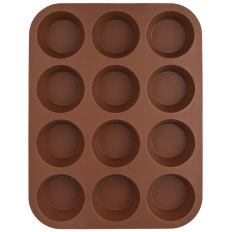 Forma silikonowa do pieczenia muffinek na muffinki babeczki 12 sztuk 32,5x25 cm Forma silikonowa do pieczenia muffinek na muffinki babeczki 12 sztuk 32,5x25 cm