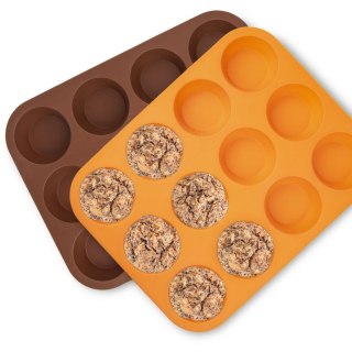 Forma silikonowa do pieczenia muffinek na muffinki babeczki 12 sztuk 32,5x25 cm