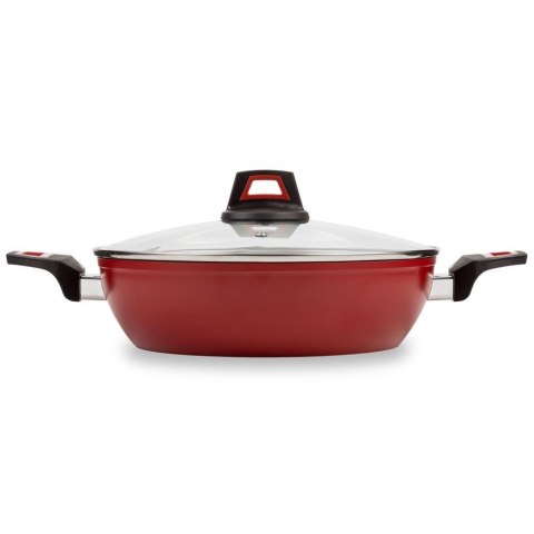 GARNEK RONDEL OKRĄGŁY 28CM Z POKRYWĄ SZKLANĄ 3,8L GARNEK RONDEL OKRĄGŁY 28CM Z POKRYWĄ SZKLANĄ 3,8L