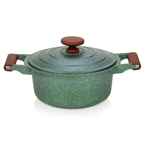Garnek granitowy z pokrywką OMEGA 20 cm 2,6 l Garnek granitowy z pokrywką OMEGA 20 cm 2,6 l