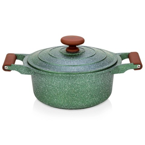 Garnek granitowy z pokrywką OMEGA 24 cm 4,4 l Garnek granitowy z pokrywką OMEGA 24 cm 4,4 l