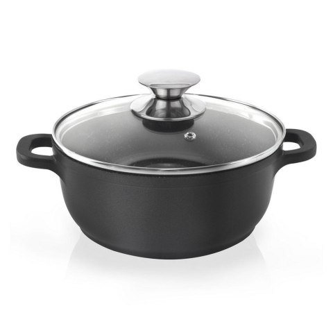 Garnek granitowy z pokrywką indukcja GRANDE ORION 16 cm 1,4 l Garnek granitowy z pokrywką indukcja GRANDE ORION 16 cm 1,4 l
