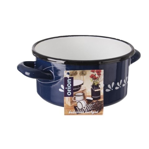 Garnek rondel garnuszek emaliowany 16 cm 1,5 l niebieski Garnek rondel garnuszek emaliowany 16 cm 1,5 l niebieski