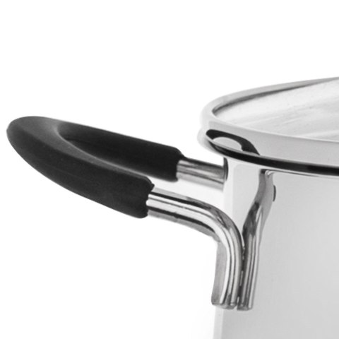 Garnek stalowy DALIE z pokrywką 22 cm 4 l gaz indukcja Garnek stalowy DALIE z pokrywką 22 cm 4 l gaz indukcja