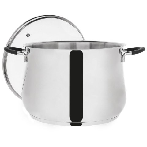 Garnek stalowy DALIE z pokrywką 26 cm 10,6 l gaz indukcja Garnek stalowy DALIE z pokrywką 26 cm 10,6 l gaz indukcja