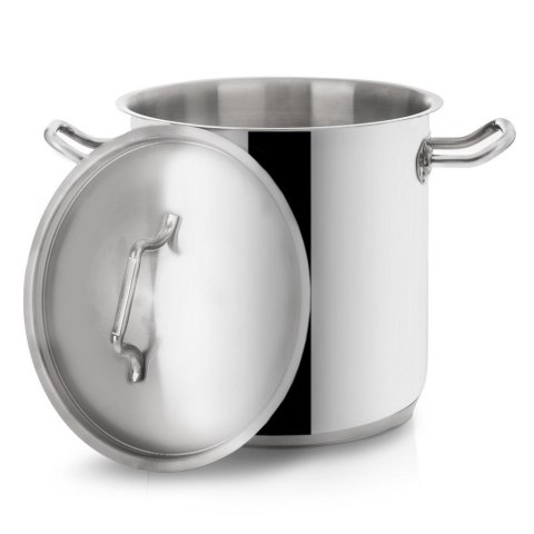 Garnek stalowy z pokrywką 18/10 PREMIUM 11 l 24 cm ORION Garnek stalowy z pokrywką 18/10 PREMIUM 11 l 24 cm ORION