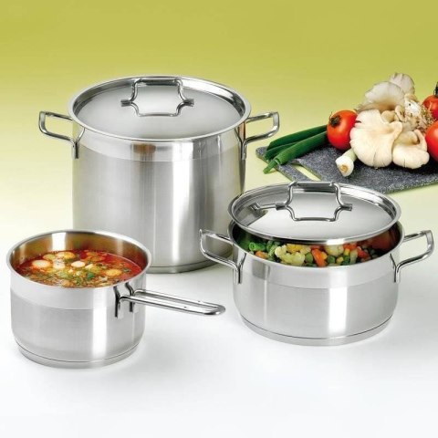 Garnek stalowy z pokrywką 18/10 PREMIUM 8,5 l ORION Garnek stalowy z pokrywką 18/10 PREMIUM 8,5 l ORION