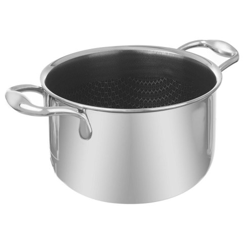 Garnek stalowy z powłoką nieprzywierającą premium COOKCELL ORION 26 cm 7 l Garnek stalowy z powłoką nieprzywierającą premium COOKCELL ORION 26 cm 7 l
