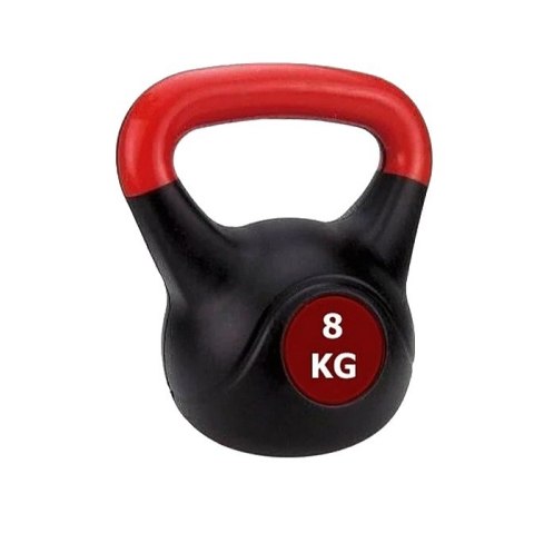 HANTLA KETTLEBELL ODWAŻNIK WINYLOWA 8 KG HANTLA KETTLEBELL ODWAŻNIK WINYLOWA 8 KG