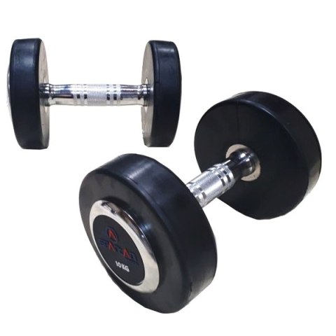 Hantla Ogumowana 10 kg SPARTAN Hantla Ogumowana 10 kg SPARTAN