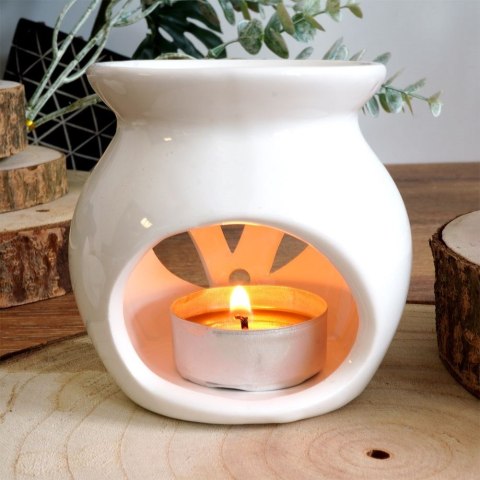 Kominek ceramiczny z olejkami zapachowymi i świecami tealight zestaw 15 szt. Kominek ceramiczny z olejkami zapachowymi i świecami tealight zestaw 15 szt.